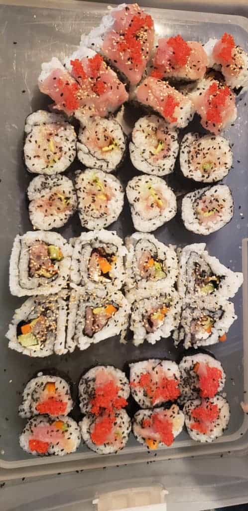 tuna-and-shrimp-sushi-rolls
