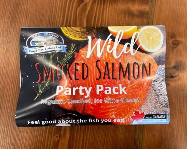 smoked salmon party pack